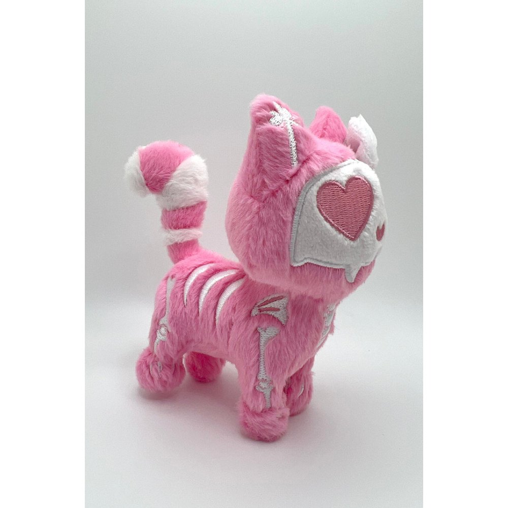 Vampire Freaks - Smitten Kitten Plush 3D Keychain - Pink/White
